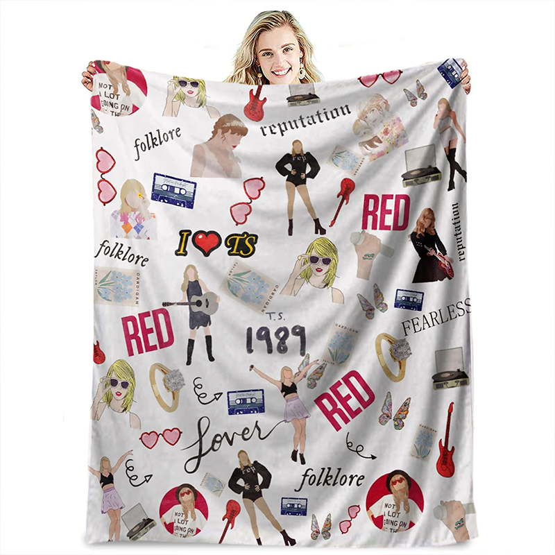 Swiftmas Nap Blanket for Home Office Travel