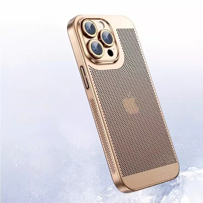 Electroplating Heat Dissipation Phone Case for IPhone