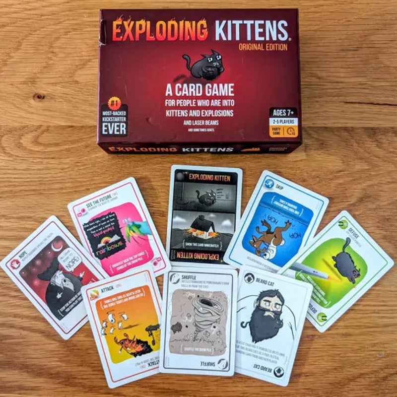 Exploding Kittens Hilarious Game