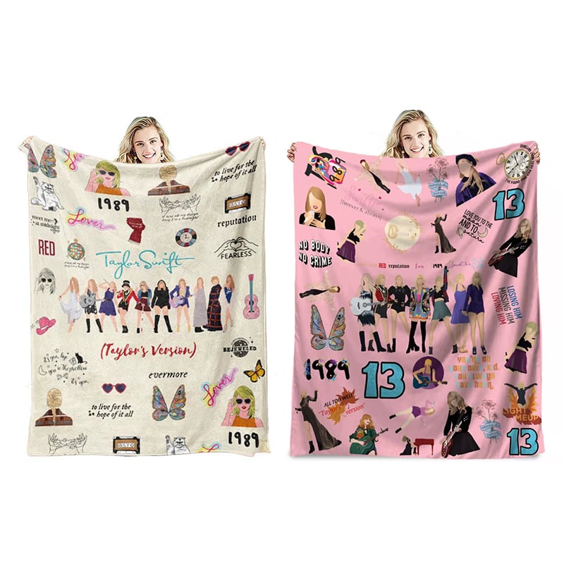 Swiftmas Nap Blanket for Home Office Travel