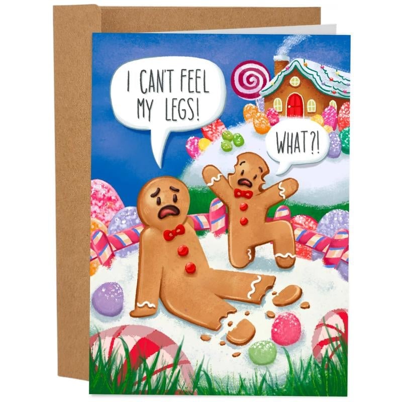 🎅Sleazy Greetings |9pcs Worst Christmas Cards Set😂