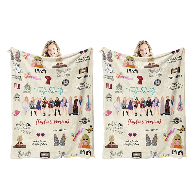 Swiftmas Nap Blanket for Home Office Travel