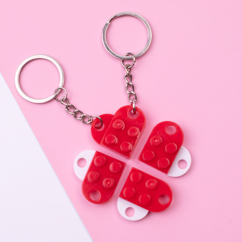 Heart Pendant Keychain