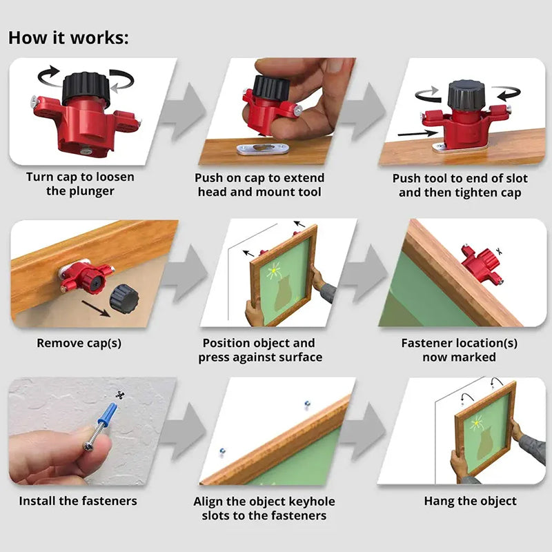 Keyhole Marking Tool Set