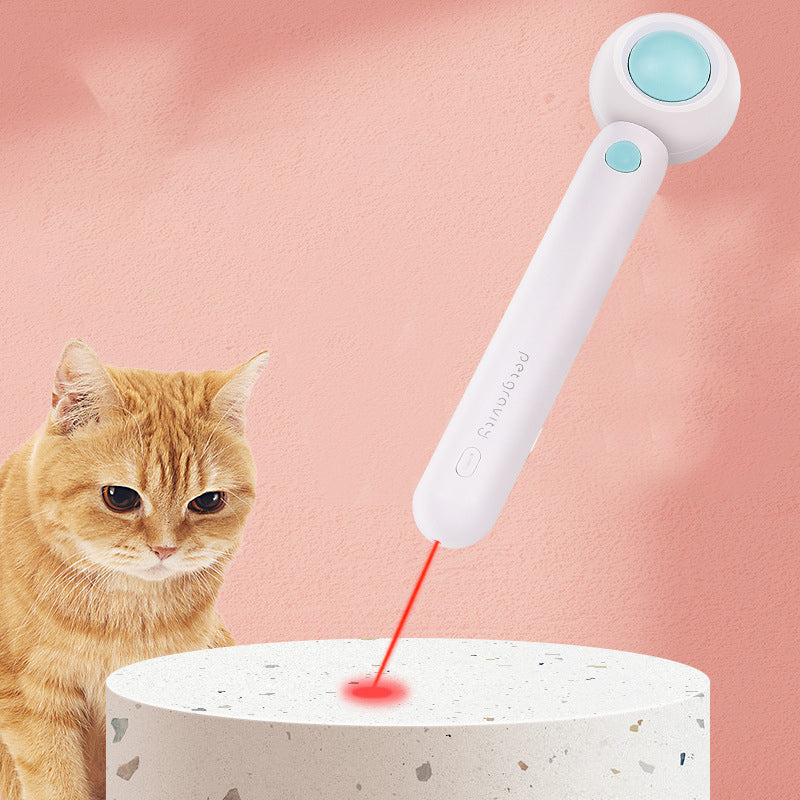 Pet Telescopic Laser Teasing Stick