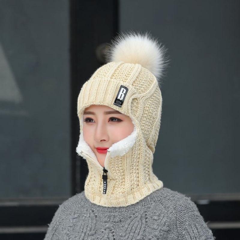 Winter Siamese Windproof Hat