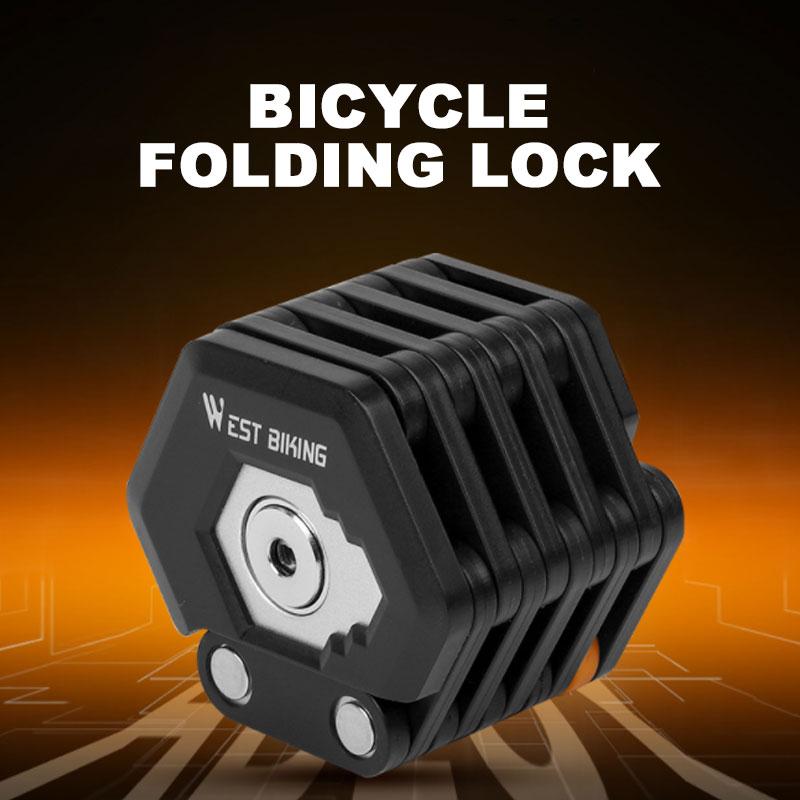 Strong Security Foldable Bike Lock for Cycling