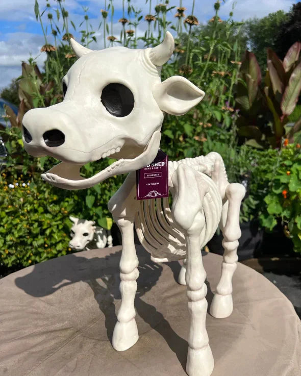 Cow Skeleton Halloween Decorative Prop