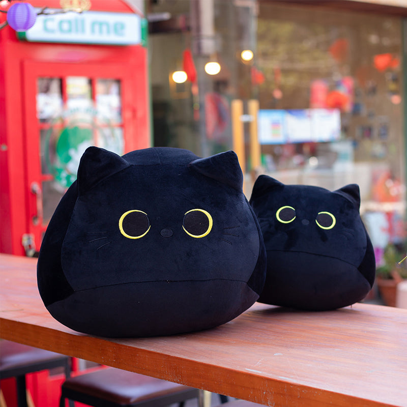 Plush Cat Pillow