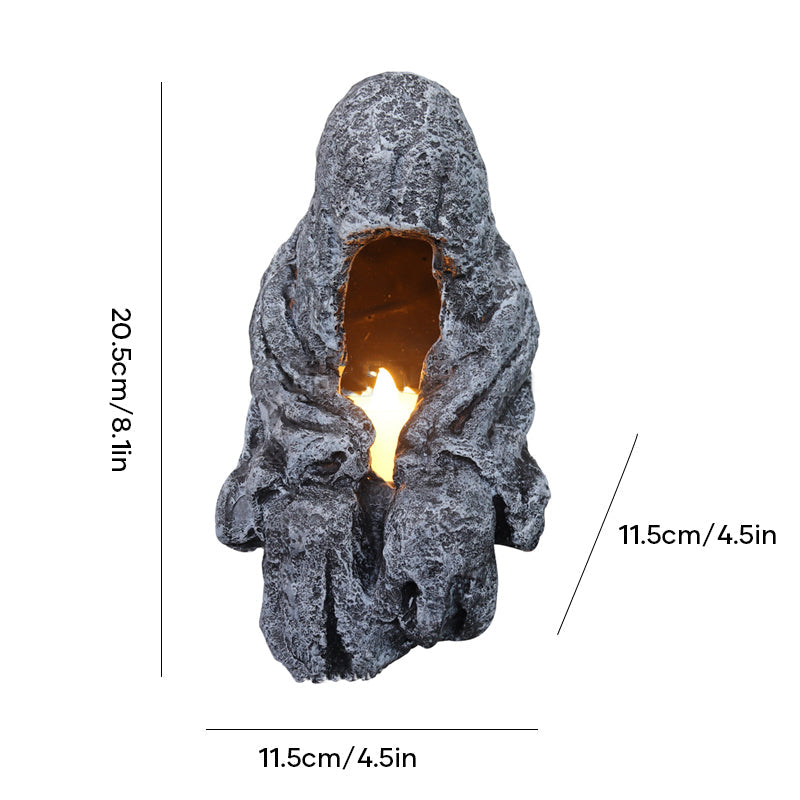 Halloween Witch Ghoul Solar Energy Lamp