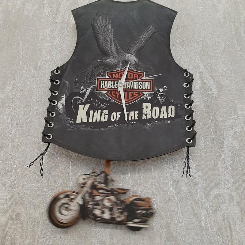 Motorcycle Pendulum Clock