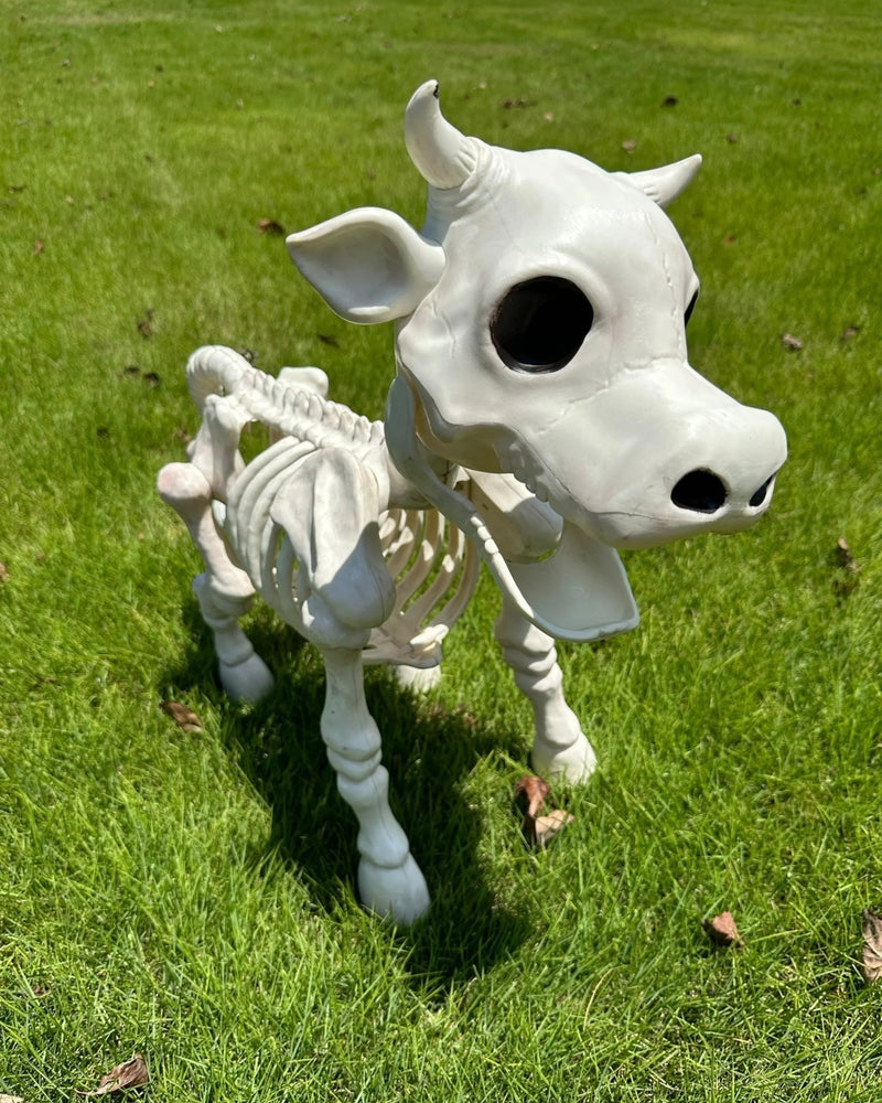 Cow Skeleton Halloween Decorative Prop