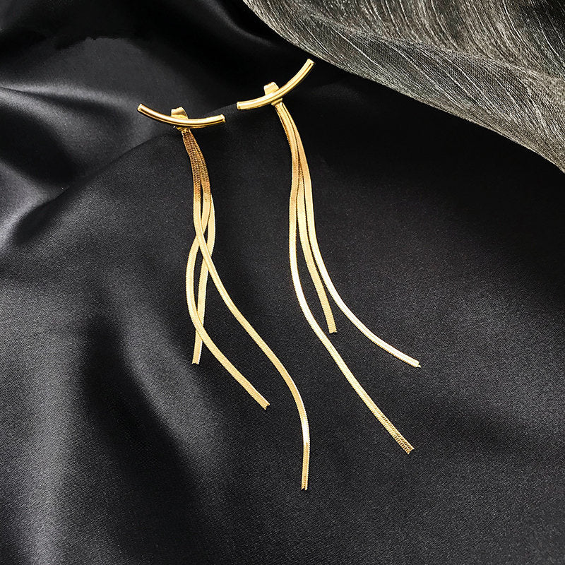 Tassel Thread Earrings